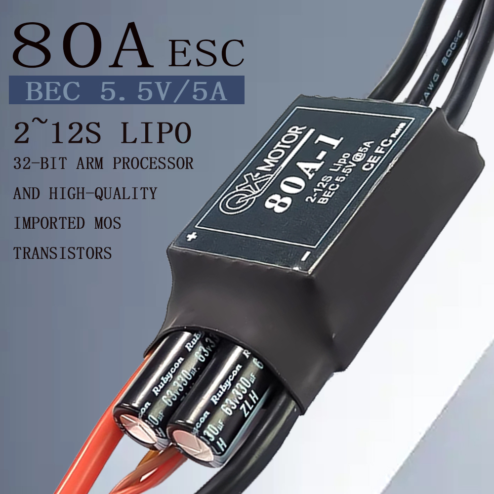 80A 2-12S brushless ESC High p - Drone Esc review and price