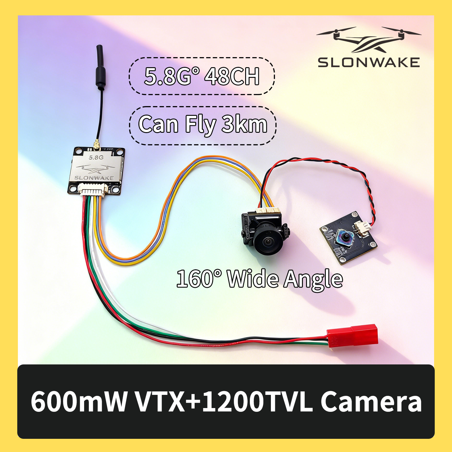SLONWAKE 5.8G 600mW 7-24V FPV  - Drone Transmitter review and price