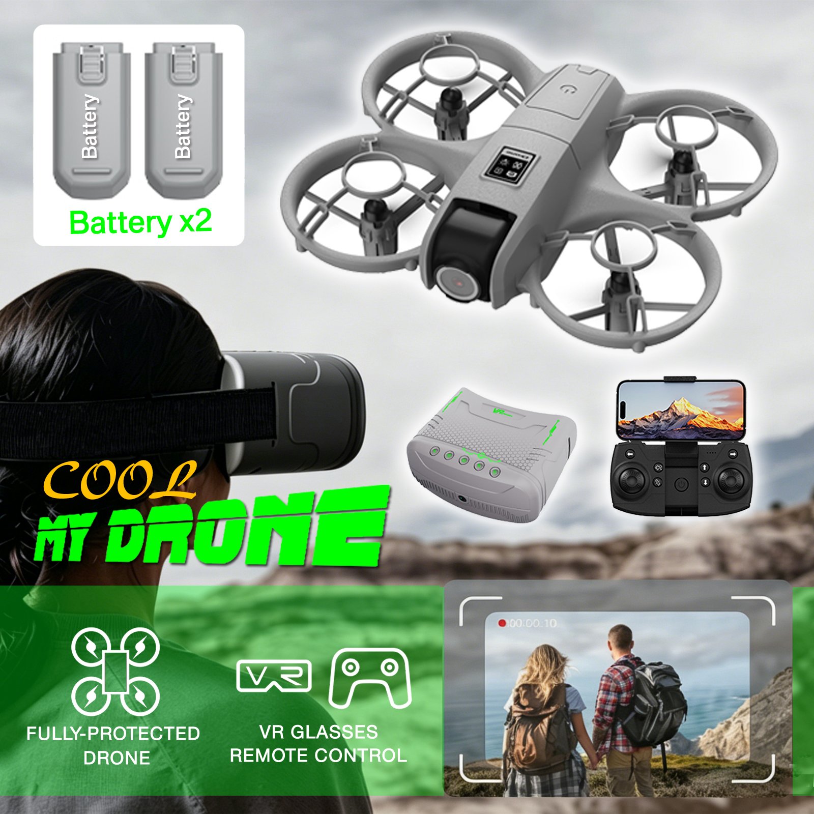 Mini Drone That Is Easy For Be - Drone Gimbal review and price