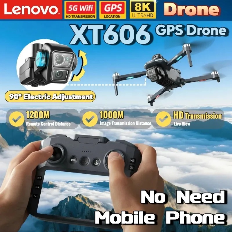 Lenovo XT606 GPS Drone Brushle - Drone Gps Mount review and price