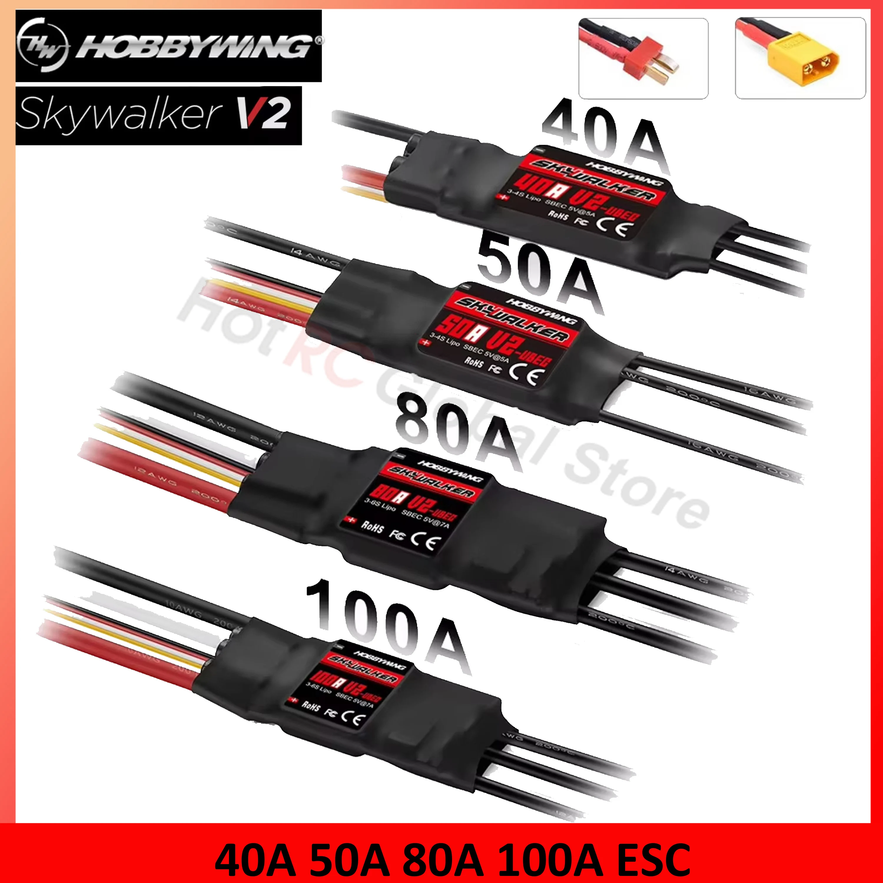 HOBBYWING Skywalker V2 Series  - Drone Esc review and price