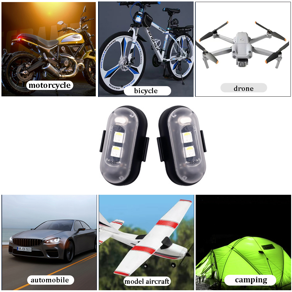 10x 4x 8Colors Wireless LED Dr - Drone Led Light review and price