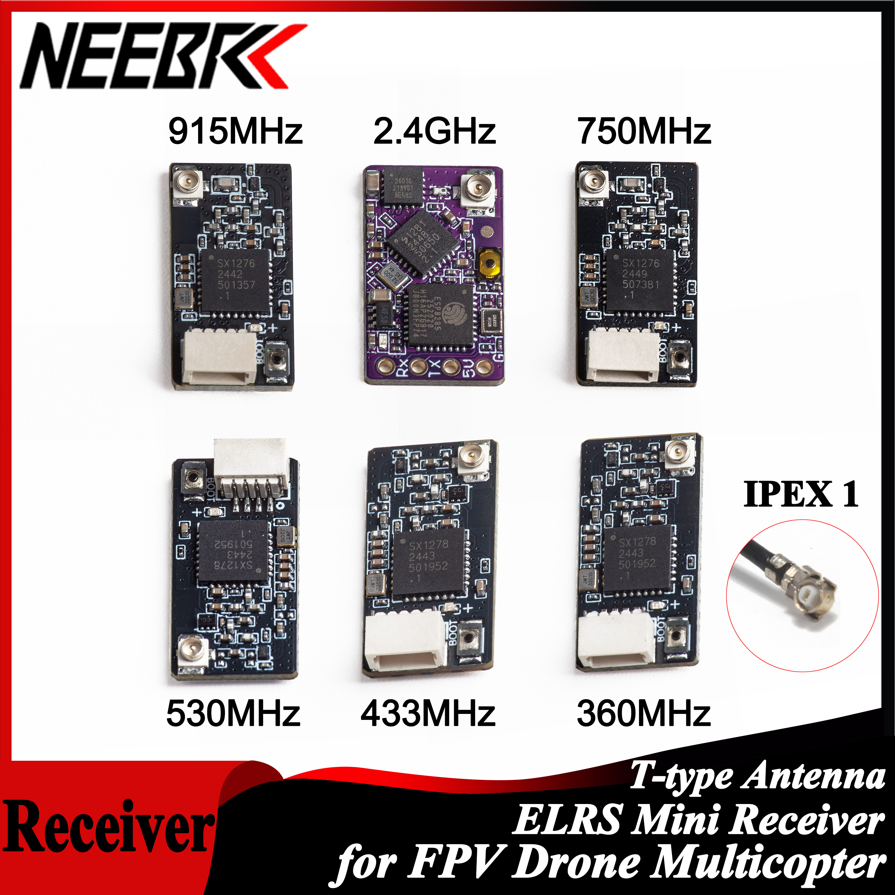 NEEBRC ELRS 2.4G/915Mhz/360Mhz - Drone Antenna review and price