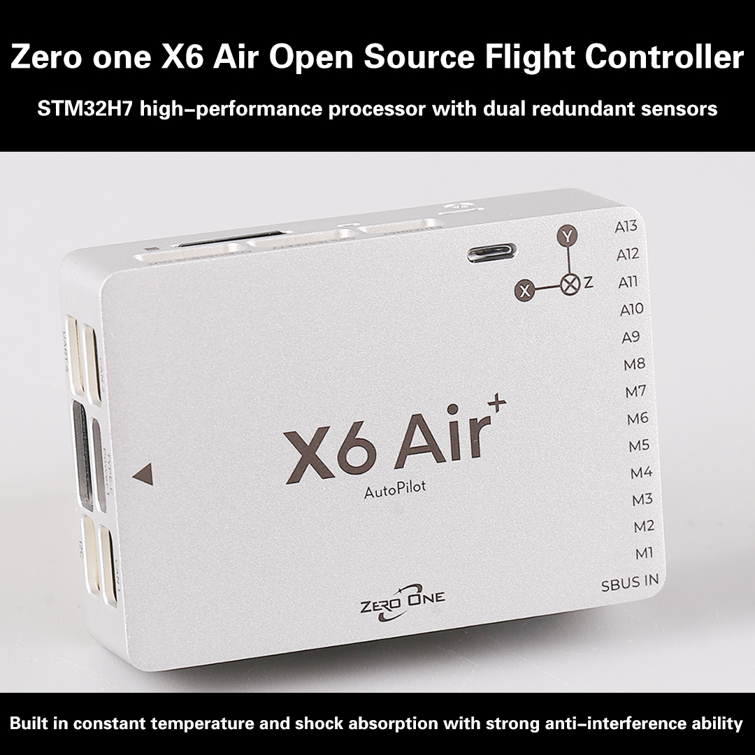 Zero One's new X6 Air+Open-Sou - Drone Flight Controller review and price