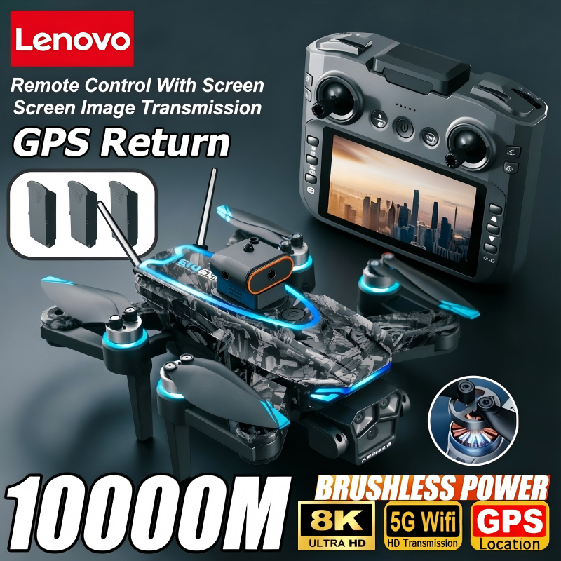 Lenovo D13 GPS Drone 8K Triple - Drone Gps Mount review and price
